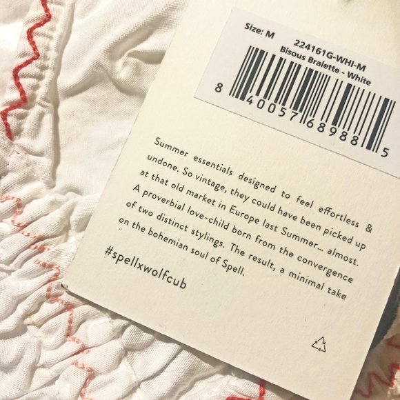 Spell x Wolfcub Bisous Bralette & Bloomer set — BNWT - Picture 13 of 13